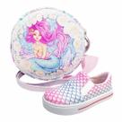 Kit Infantil Bolsa e Tênis Sereia, Magicc Kids Kit Infantil Bolsa e Tênis Sereia, Magicc Kids