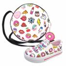Kit Infantil Bolsa e Tênis Stickers, Magicc Kids