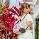 kit Infantil Bolsa Juvenil Mochila Chinelo Menina Bike, Magicc