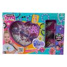 Kit Infantil de Braceletes e Colares Make Brinq Polibrinq - MK56 Kit Infantil de Braceletes e Colares Make Brinq Polibrinq - MK56