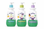 Kit Infantil Dr. Botica Crespos Shampoo Condicionador Creme de Pentear Nutrição e Definição dos Cachos 350 ml cada.