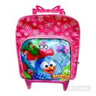Kit Infantil Escolar 3 Peças Mochila Estojo Lancheira Menina Galinha