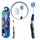 Kit infantil Escova de Dente com Desenhos Saúde bucal com diversão