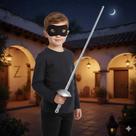 Kit Infantil Espada de Brinquedo + Máscara Do Zorro