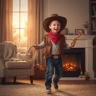 Kit Infantil Fantasia Cowboy G com Chapéu e Cinto Acessórios Tamanho Grande para Crianças Kit Infantil Fantasia Cowboy G com Chapéu e Cinto Acessórios Tamanho Grande para Crianças