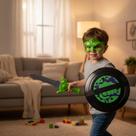 Kit Infantil Fantasia Hulk Verde 4 a 10 Anos Super Herói Traje Completo Disfraz