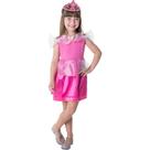 Kit Infantil Fantasia Princesa Rosa - GG