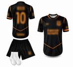 Kit Infantil Futebol Corinthians Laranja Torcedor Completo