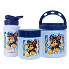 Kit Infantil Lanche Viagem Escola Patrulha Canina Volta as Aulas - 3uni - Kit Infantil Lanche Viagem Escola Patrulha Canina Volta as Aulas - 3uni -