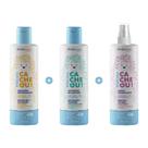 Kit Infantil Máscara, Ativador, Spray cachos e Crespos Onduleze