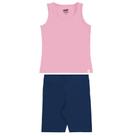 Kit Infantil Menina Regata Short Ciclismo Marlan