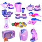 Kit Infantil Microondas Legumes Cozinha Frutinhas 48pç
