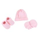Kit Infantil Pimpolho Gorro Luva Sapato