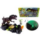 Kit Infantil Porta Caneta com Dinossauro Luz - Camp Kit Infantil Porta Caneta com Dinossauro Luz - Camp