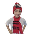 Kit Infantil Touca Lã Pelúciada Cachecol Elite Cor: Vermelho Kit Infantil Touca Lã Pelúciada Cachecol Elite Cor: Vermelho