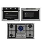 Kit Infinity Fischer: Forno Elétrico Cooktop 5B e Micro-ondas