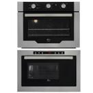 Kit Infinity Fischer: Micro-ondas Inox Grill e Forno com Air Fryer 50L Voltagem:127