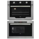 Kit Infinity Fischer: Micro-ondas Inox Grill e Forno com Air Fryer 50L