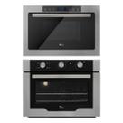 Kit Infinity Fischer: Micro-ondas Touch Inox Grill e Forno com Air Fryer 50L Kit Infinity Fischer: Micro-ondas Touch Inox Grill e Forno com Air Fryer 50L