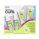Kit inicial ALL ABOUT CURLS Essential Moisture, conjunto de 4 peças