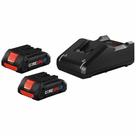 Kit inicial BOSCH GXS18V-11N25 18V com 2 baterias CORE18V 4Ah Kit inicial BOSCH GXS18V-11N25 18V com 2 baterias CORE18V 4Ah