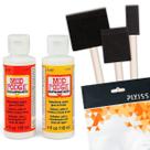 Kit inicial de criação GrandProducts Art Mod Podge com pincéis