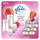 Kit inicial de purificador de ar Glade Plugins Bubbly Berry Splash Kit inicial de purificador de ar Glade Plugins Bubbly Berry Splash