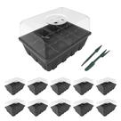 Kit inicial de sementes Planter Gardzen, pacote com 10 unidades, cúpula de 120 células Kit inicial de sementes Planter Gardzen, pacote com 10 unidades, cúpula de 120 células