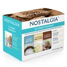 Kit inicial de sorvete Nostalgia ISK3 com chocolate e baunilha