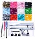 Kit inicial Snap Fastener Seawhisper KamSnaps, tamanho 20 a 360 unidades Kit inicial Snap Fastener Seawhisper KamSnaps, tamanho 20 a 360 unidades