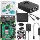 Kit inicial Vilros Raspberry Pi 4 de 4 GB com estojo refrigerado por ventilador