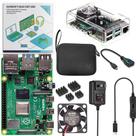Kit inicial Vilros Raspberry Pi 4 modelo B de 4 GB com estojo refrigerado por ventilador
