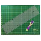 Kit iniciante base de corte a2 6045 regua cortador lamina extra 45mm