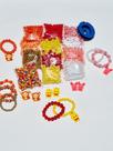 Kit Iniciante Pulseiras C/ Miçangas Coloridas Turma Do Pooh - Exclusivo Decosanato