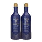 Kit Inoar Baccarah Blue Shampoo 1L + Condicionador 800ml Amendoa Doce e Tamaras Brilho e Maciez