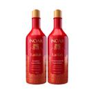 Kit Inoar Latifah Shampoo 1L + Condicionador 800ml Argan e Mirra Brilho e Perfumaria Arabe