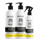 Kit Inoar Rivo Fios shampoo 500ml + cond 500ml + leave-in 250ml Kit Inoar Rivo Fios shampoo 500ml + cond 500ml + leave-in 250ml