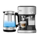 Kit Inox Cafeteira Espresso Nova Primalatte e Chaleira Oster Tea