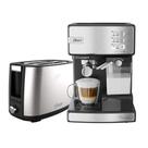 Kit Inox Cafeteira Espresso Nova Primalatte E Torradeira Oster 110V