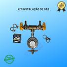 Kit Instalação Aliança Gás Duplo Fogão Forno Cooktop 1,20m