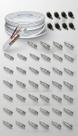 Kit Instalação CFTV 100m Cabo 4mm + 24 Conectores Kit Instalação CFTV 100m Cabo 4mm + 24 Conectores