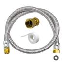 Kit Instalação Gás Encanado Mangueira 1,50M e Adaptador GLP GN Kit Instalação Gás Encanado Mangueira 1,50M e Adaptador GLP GN