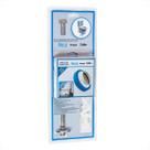 Kit instalacao incepa para bacia c/ caixa acoplada fixacao em l