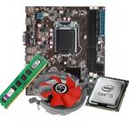 Kit INTEL Lga 1155 Processador Core i3+ 8Gb DDR3+ Placa mãe e Cooler