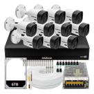 Kit Intelbras 10 Câmeras Segurança Vhc 1120 20m Dvr De 16 Canais 6 Tb Kit Intelbras 10 Câmeras Segurança Vhc 1120 20m Dvr De 16 Canais 6 Tb