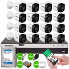 Kit Intelbras 16 Cam Vhd 1220b Full Color 1080p Dvr 3016 C/Hd 2 Tb Kit Intelbras 16 Cam Vhd 1220b Full Color 1080p Dvr 3016 C/Hd 2 Tb