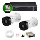 Kit Intelbras 2 Cam Ir 20m Bullet Dvr 4ch Intelbras
