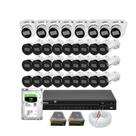 Kit Intelbras 32 câmeras de Segurança Vhd 1230 30m Dvr de 32 canais MHDX 1232 Hd 3tb