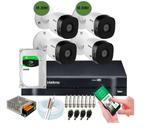 Kit Intelbras 4 Cam 1120b Dvr 04ch Full hd C/Hd 160GB