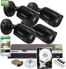 Kit Intelbras 4 Cameras de Segurança 1220b Black Dvr 4 Full Hd C / Hd 500gb